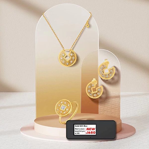 Geeignet für High-End-Schmuck 0,97 Zoll 3-farbiges elektronisches Regaletikettendisplay