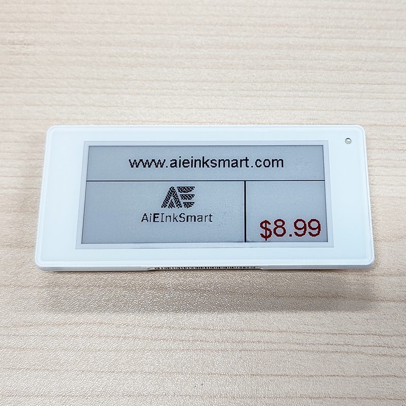2,90 Zoll 2,4 GHz Bluetooth elektronisches Regaletikett 2,90 Zoll 2,4 GHz Bluetooth elektronisches Regaletikett