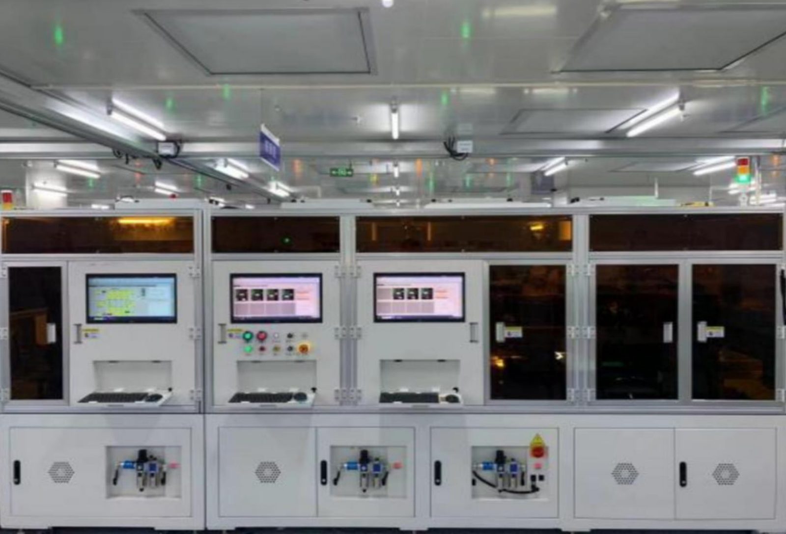 Automatische optische Inspektion von E-Paper-Displaymodulen